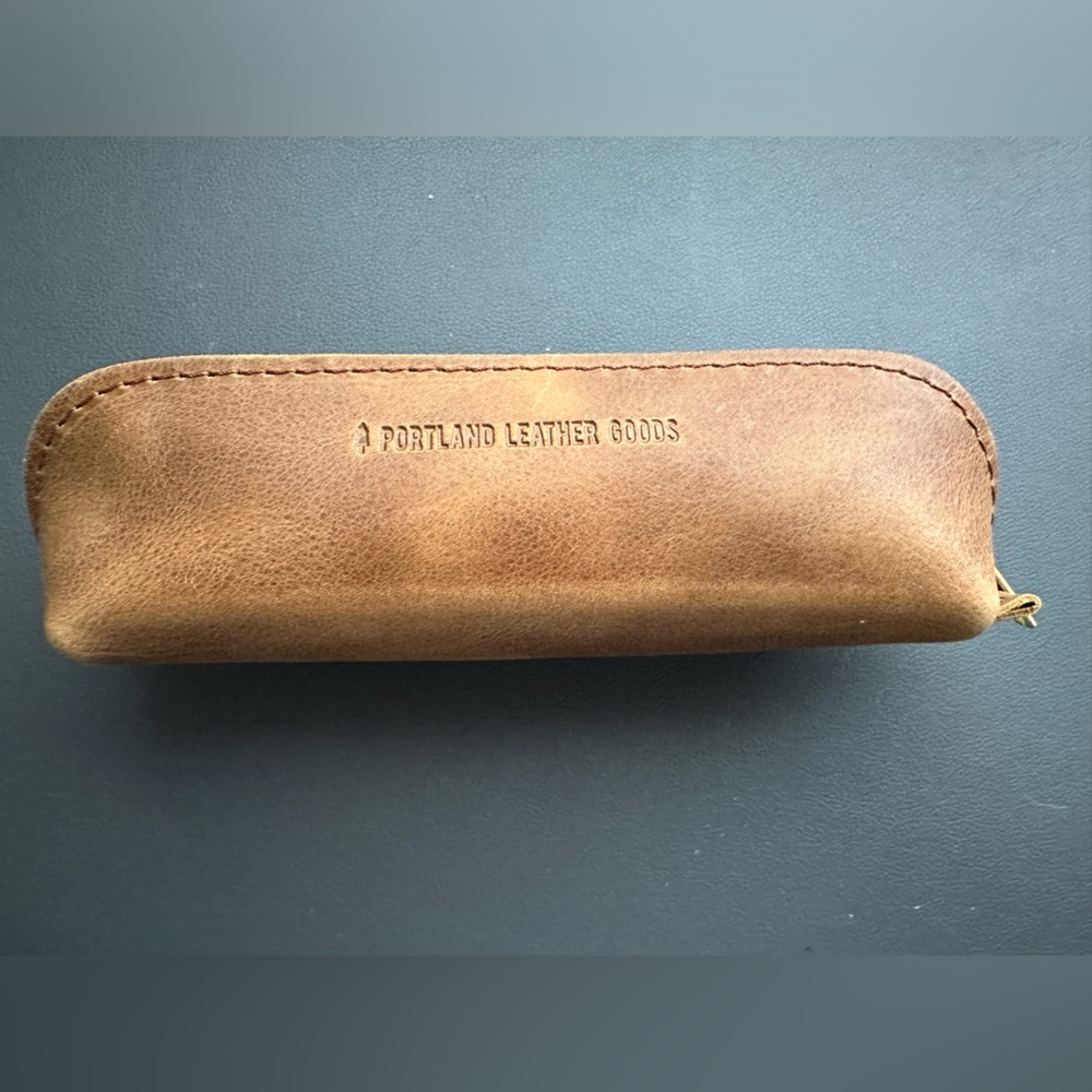 Portland leather side kick pouch